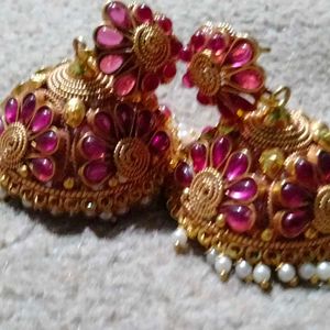 Stunning Indian Jhumka Earrings