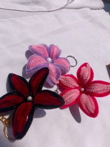 Cute Flower Keychain Set (any 2)