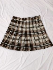 Plaid Mini Skirt