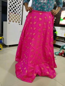 Pink Ethnic patola chaniyo