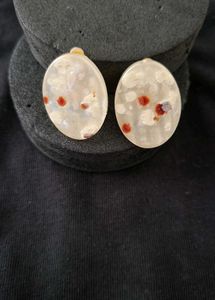Unique Oval Earrings