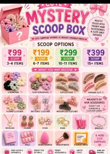 🎀✨ MYSTERY SCOOP BOX ✨🎀