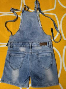 Denim Shortall Dungaree