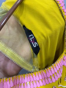 Yellow Handwork jumpsuit