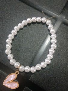 Pearl Heart Bracelet