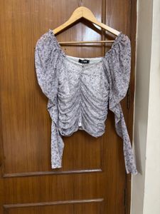 Missguided UK Ruched Blouse