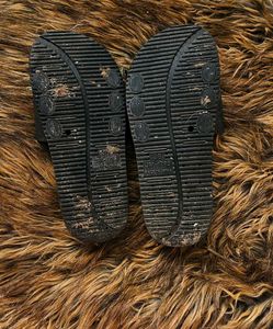 Floral Embellished Slides
