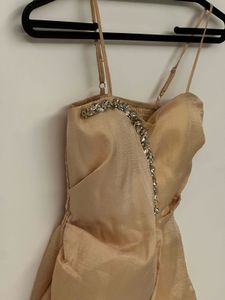 Shimmer Chain Detail Wrap Top