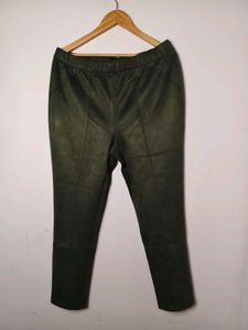 🇫🇷 Damart High Waisted Green Pants