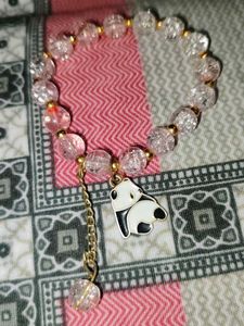 Cute Panda Charm Bracelet