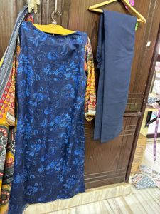 Pakistani heavy boat neck suit