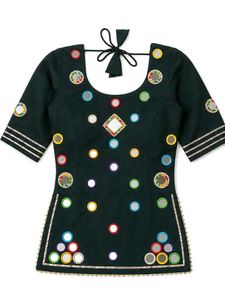 Embellished Mirror Work Kurta