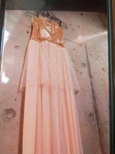 Sparkling Strapless Gown