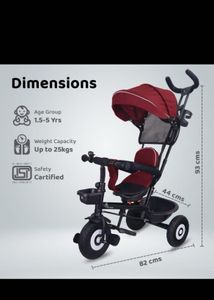 Tricycle For 1.5-5Yrs Old Baby
