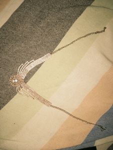 Silver Rhinestone Statement Necklace ✨