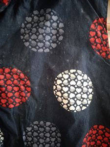 Dark blue Girls Printed Frock (Kids)
