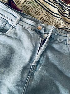 Light Wash Denim Jeans