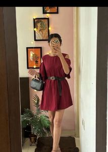 Maroon Dress M