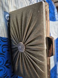 Sparkling Gold Evening Clutch