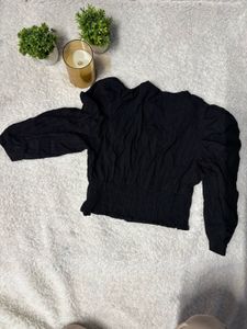 Black Crop Top