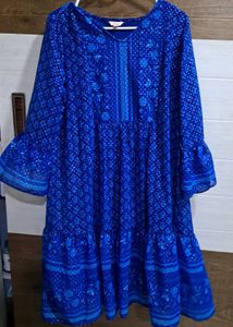 Itse Blue Kurti In Good Condition