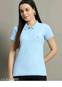 Light Blue Polo T-Shirt