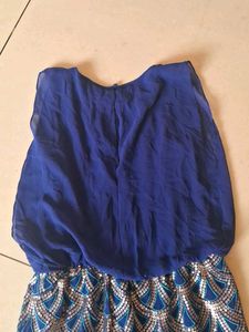 Sparkling Blue Party Dress