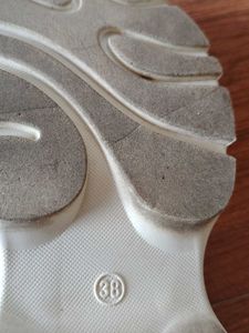 Chunky White Platform Sandals