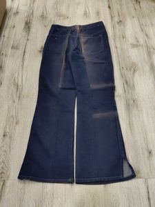 Ma5866 Vintage Embroidered Flare Jeans waist 26