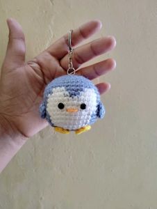 Crochet Penguin Keychains