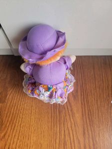 Cute Purple Doll with Orange Hair