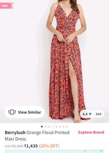 Floral Printed Maxi Dress