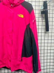 North Face Pink Black Jacket