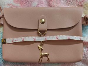 Cute Deer Charm Crossbody Bag
