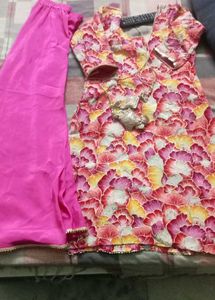 Vibrant Floral Kurta Set