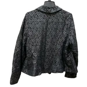 NEW LANE BRYANT PLUS SIZE LACE MOTO JACKET