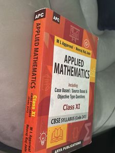 Applied Mathematics Class XI Textbook