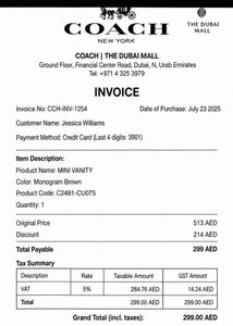 Coach Signature Vanity Bag