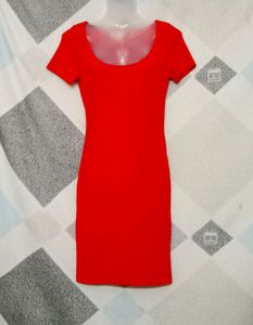 Chic Red Bodycon Dress