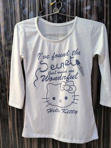 White Hello Kitty T-Shirt