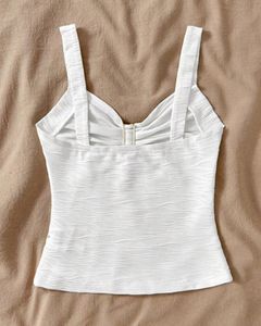 Trendy Crop Top With Flower