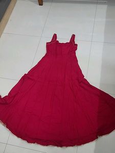 Elegant Pink Ethnic Gown