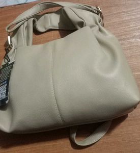 Stylish Beige Shoulder Bag