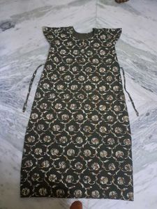 Printed Cotton nighty