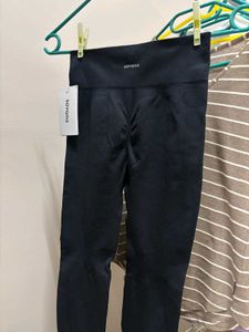 Black High-Waisted Leggings