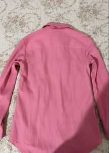 Pink Button-Down Shirt