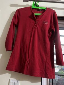 Red Cotton Tshirt