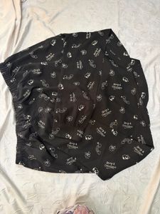 RIO Whimsical Print Button-Up Shirt