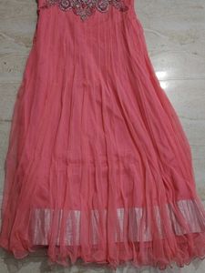 Beautiful Pink Embellished Kurta Set
