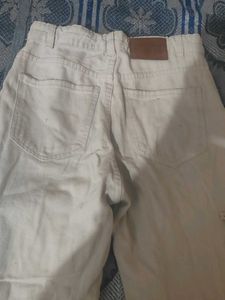 Zara Beige Cargo Pants